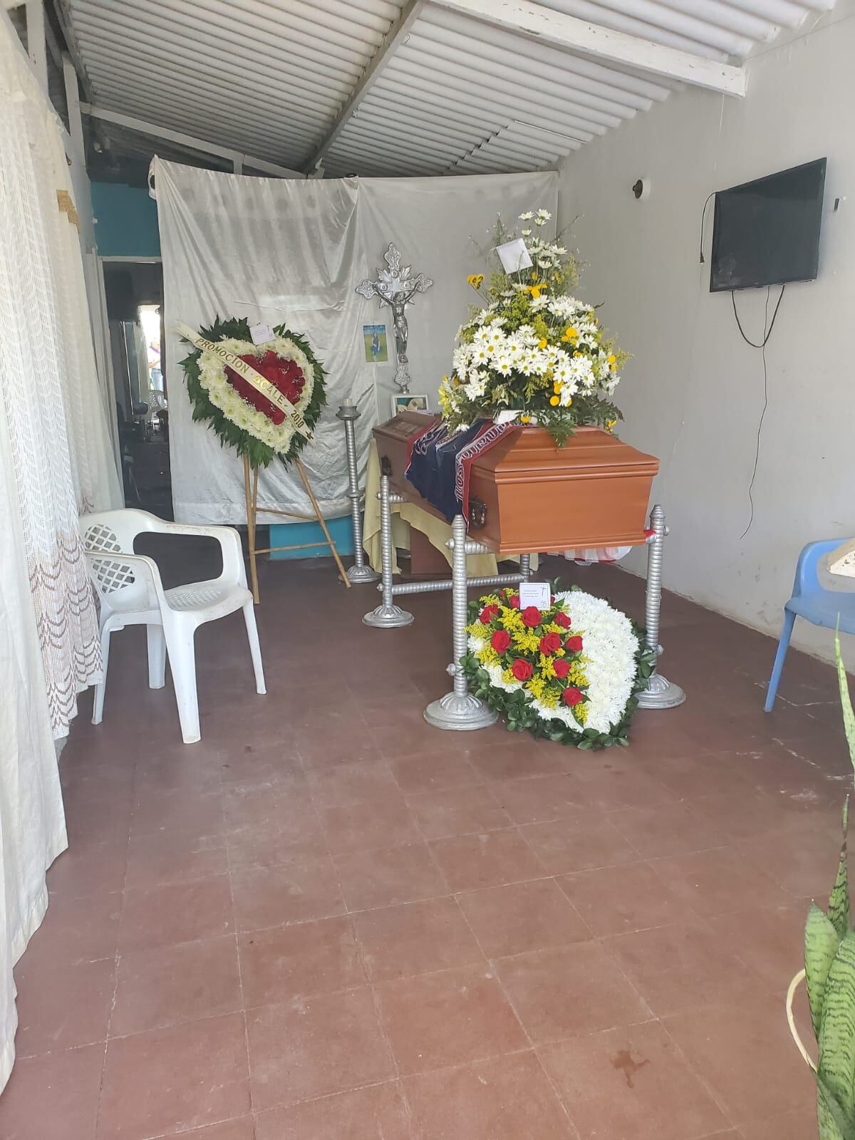 Velación del cuerpo de Stefanny Barranco, víctima de feminicidio en Bogotá