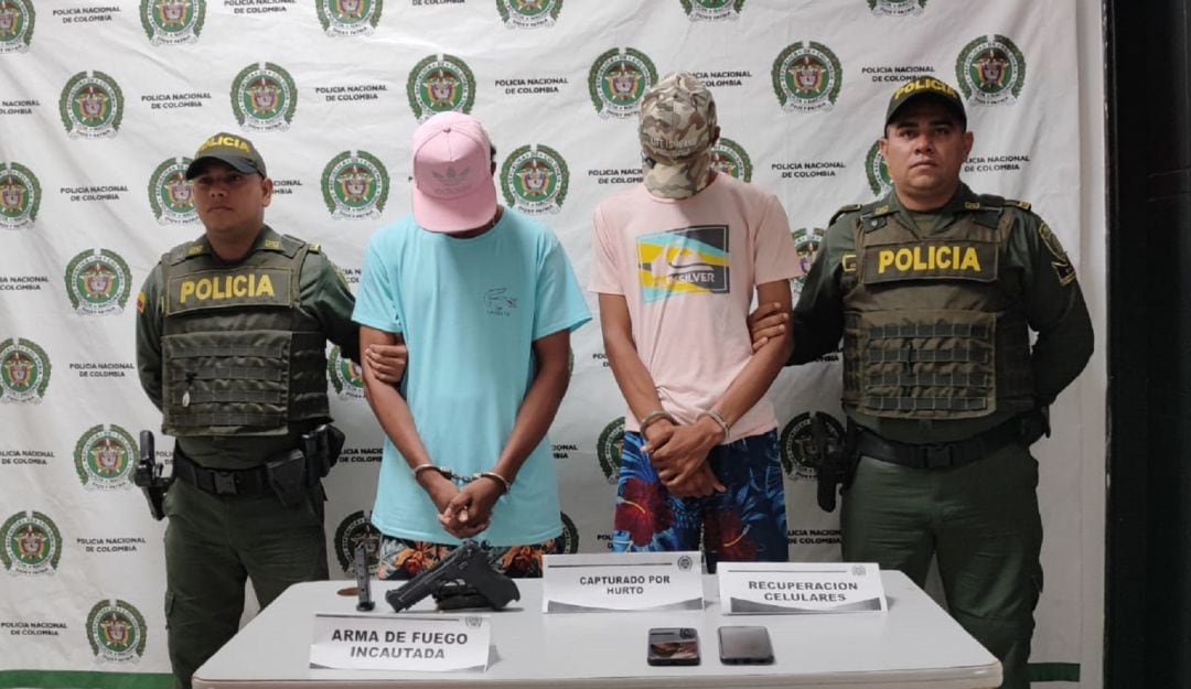 Entre los detenidos está alias ‘Guille’, quien presenta 10 anotaciones judiciales