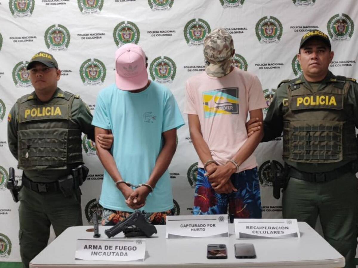 Capturaron a dos hombres señalados de cometer varios robos en Arjona