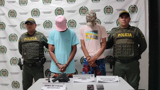 Entre los detenidos está alias ‘Guille’, quien presenta 10 anotaciones judiciales