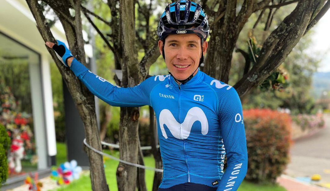 Miguel Ángel López apunta al Tour de Francia en su primer año en el Movistar.