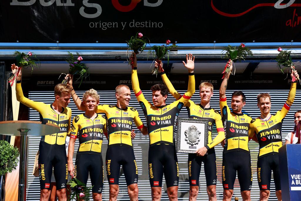 Jumbo Visma gana la etapa contrarreloj de la Vuelta a Burgos (Photo by Gonzalo Arroyo Moreno/Getty Images)