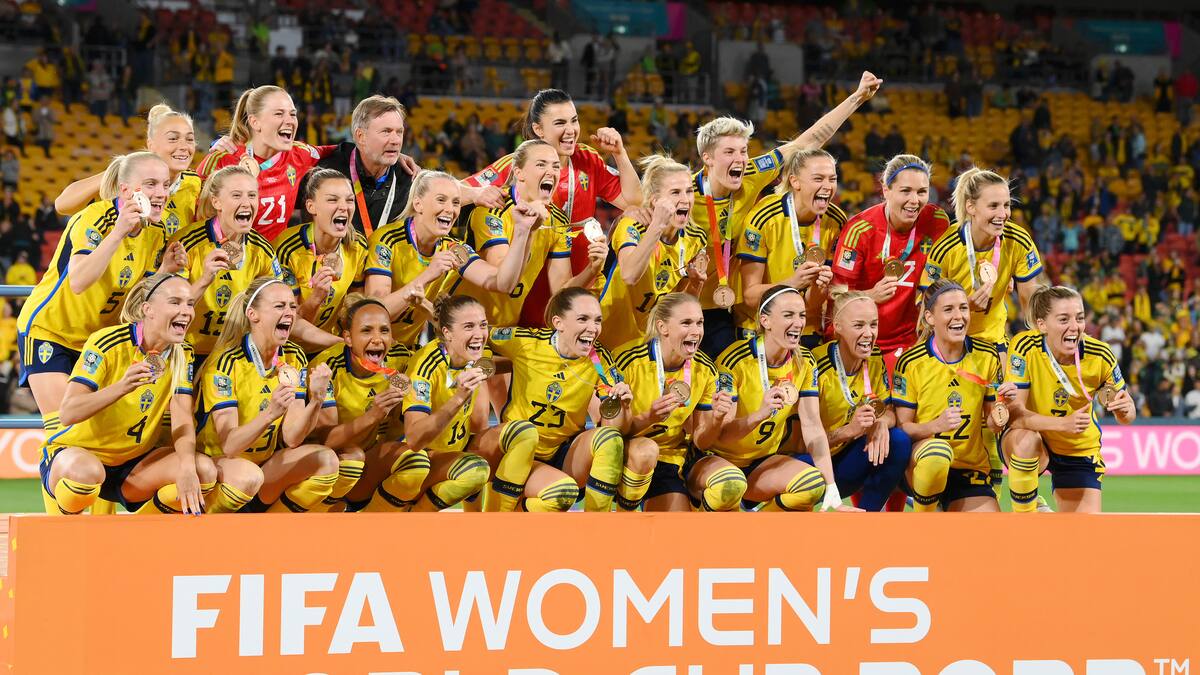 Suecia, tercera en el Mundial Femenino tras vencer a Australia