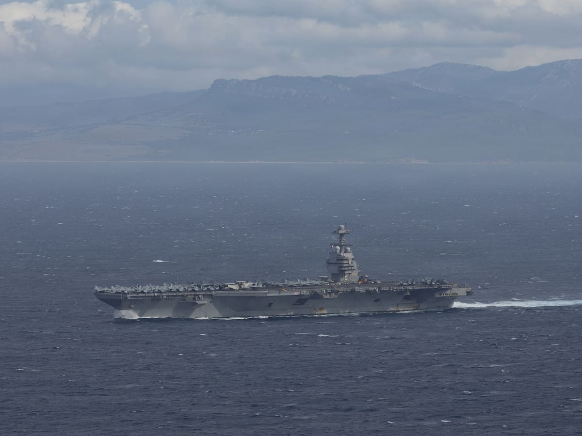 Despliegue de EE.UU. en el Caribe: el portaaviones más grande del mundo ya se encuentra en la región