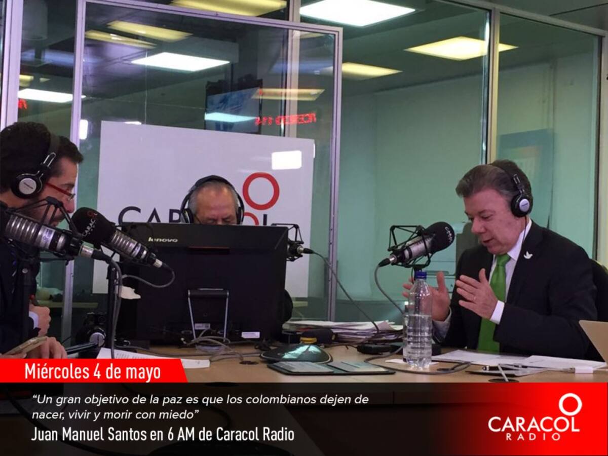 Santos quiere que su legado sea la paz, y aseguró que entendía a la joven que lo había rechazado porque su hermano había sido víctima de la guerra.