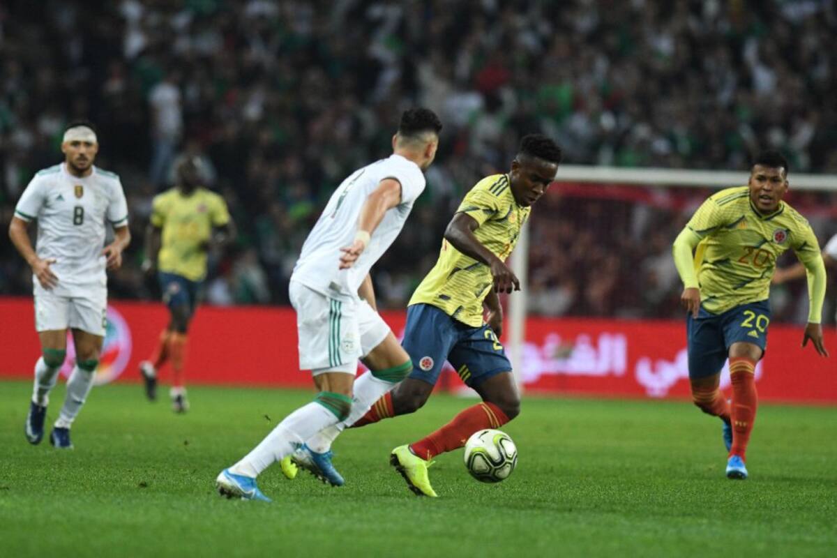Luis Sinisterra, jugador dl Feyenoord de Holanda fue conovcado para la fecha FIFA de octubre y actuó 40 minutos en la derrota ante Argelia.