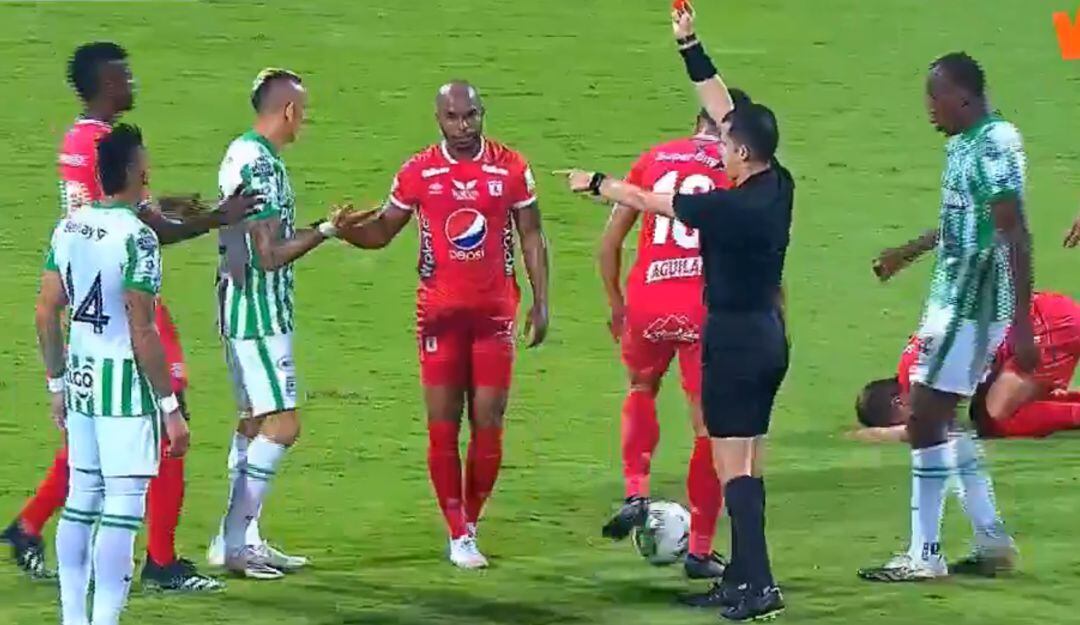 Neyder Moreno, jugador de Atlético Nacional.