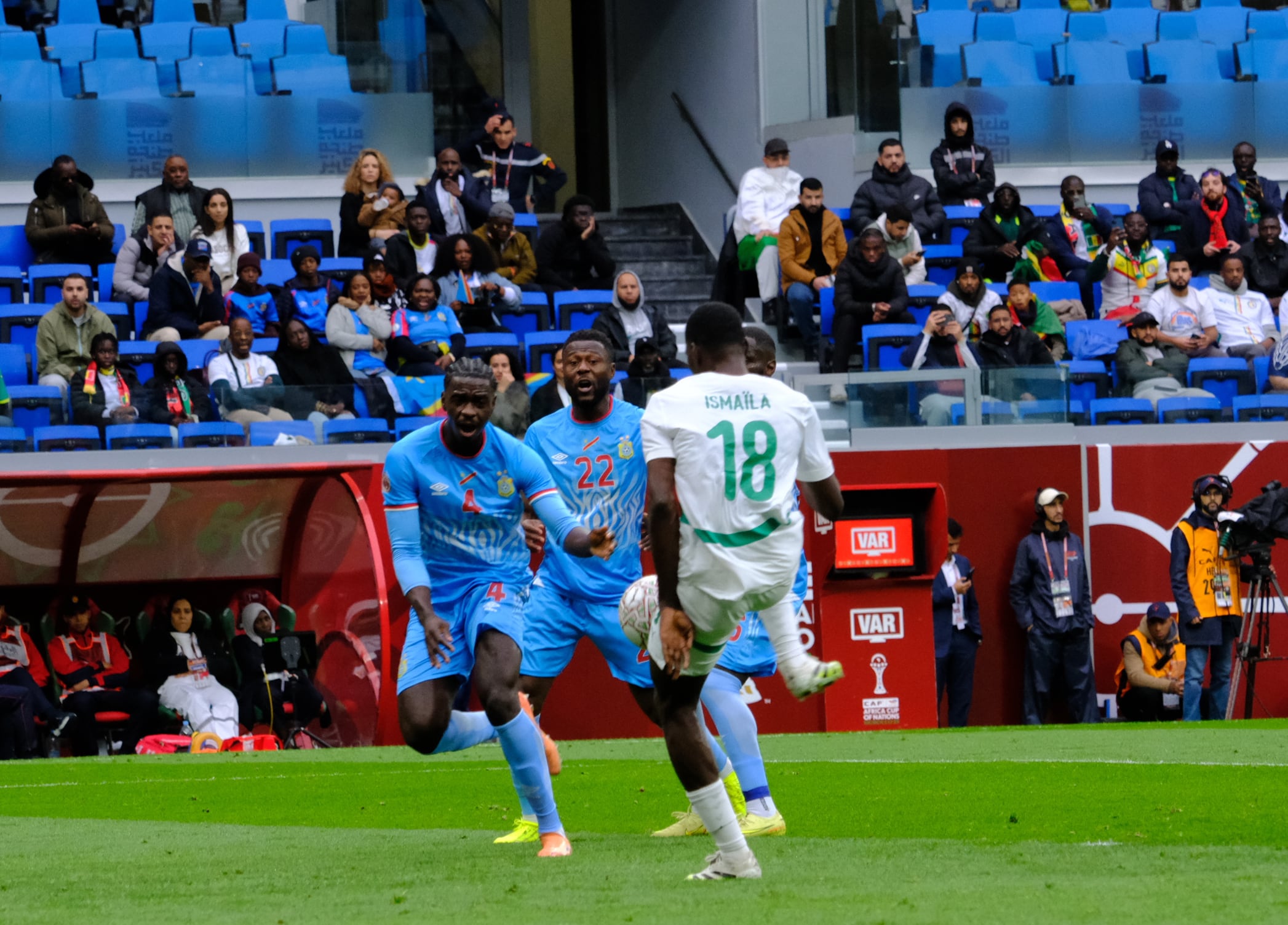 Congo empató con Senegal en la segunda fecha del Grupo D de la Copa Africana. (Photo by Chris Milosi/Anadolu via Getty Images)