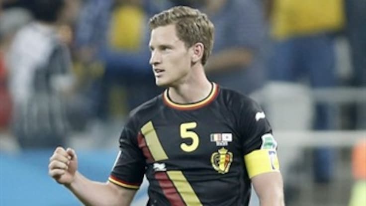 Vertonghen abre el marcador para Bélgica ante Argelia