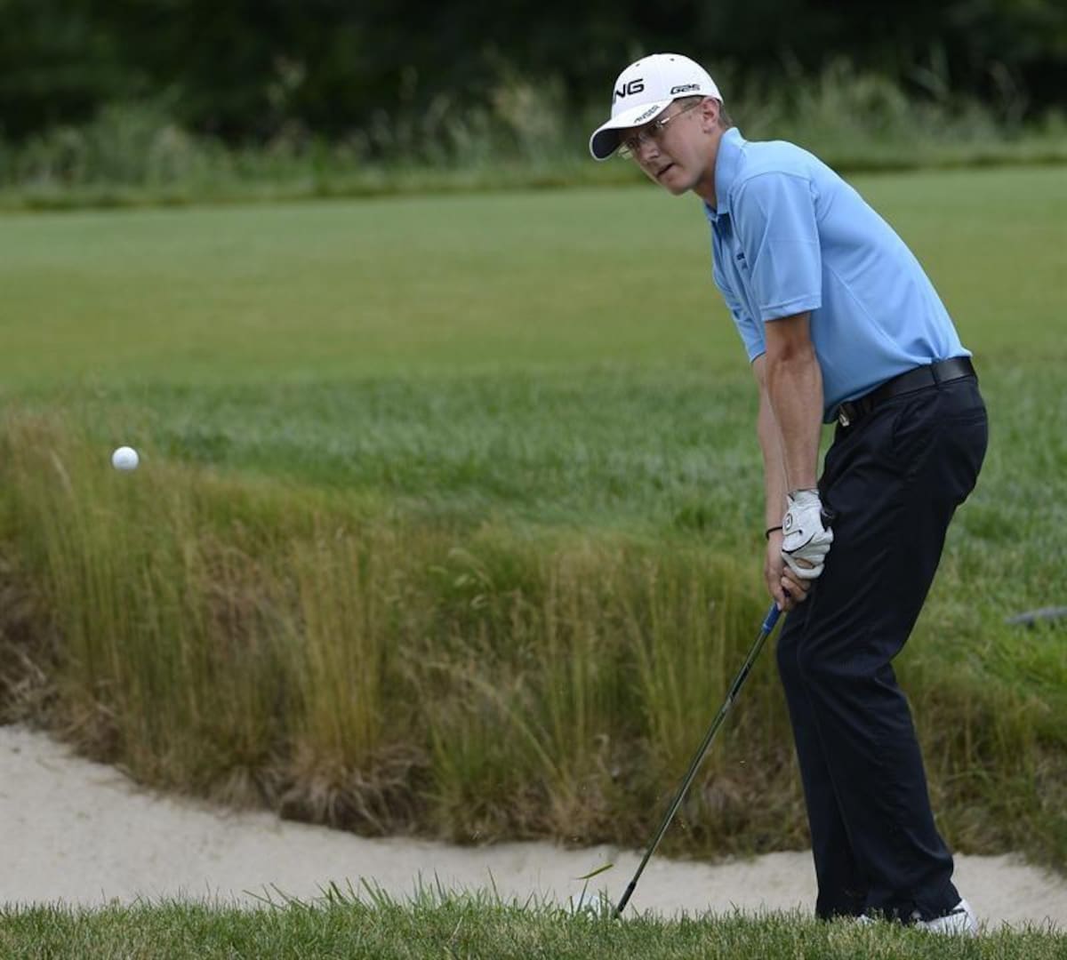 El golfista canadiense Mackenzie Hughes. Foto: Efe.
