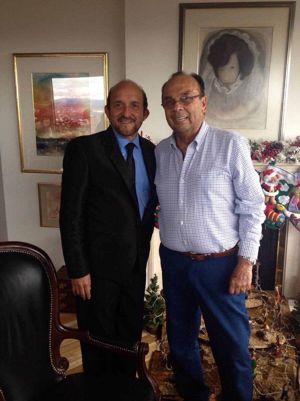 Ley Martín y Hernán Peláez. Archivo personal.