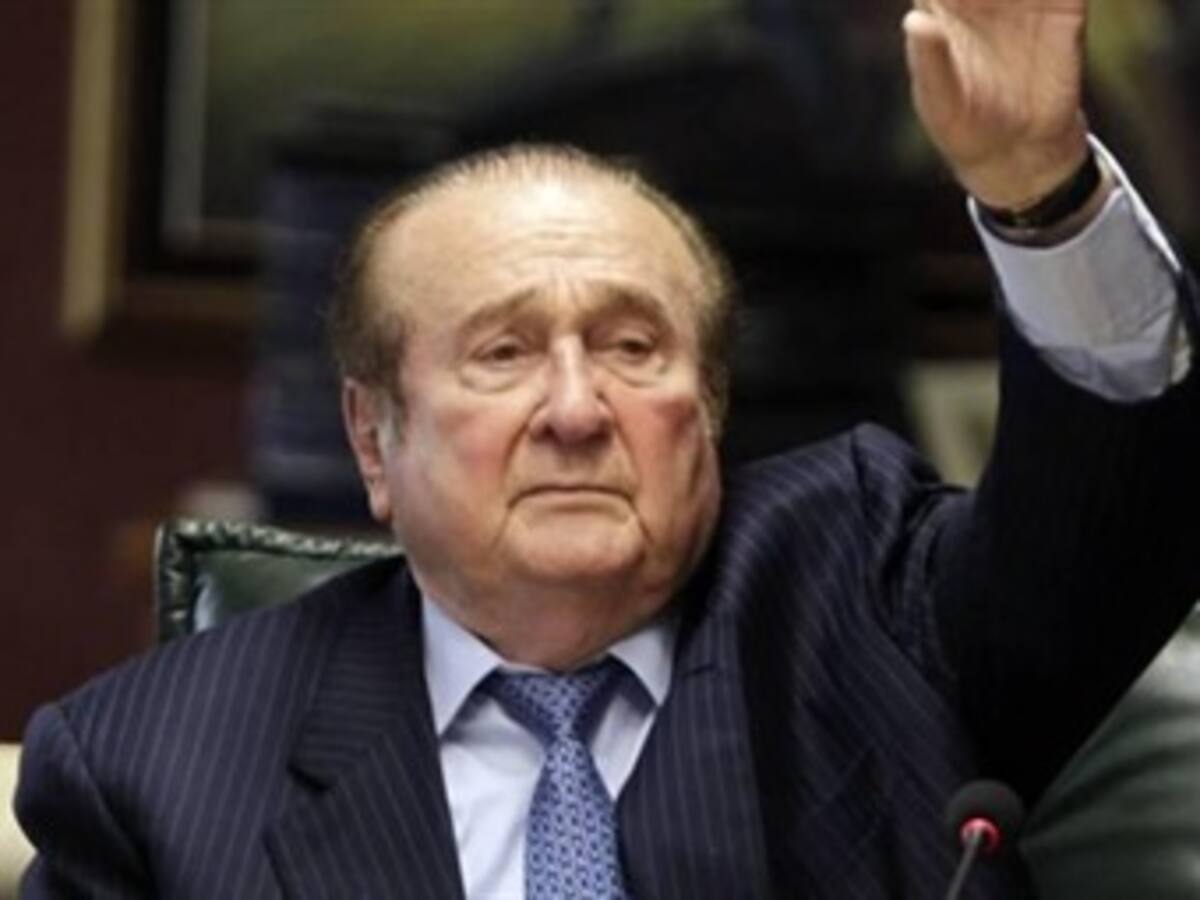 Nicolás Leoz renunció al Comité Ejecutivo de la Fifa