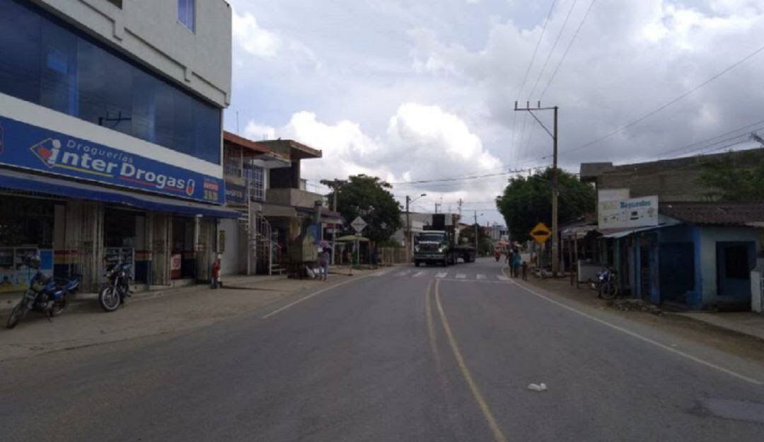 Según testigos la situación que dejó un herido, se registró en un establecimiento sobre la vía Cordialidad