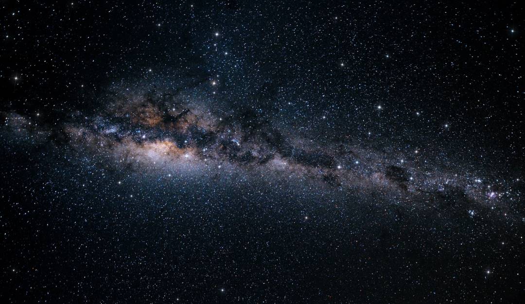 Vista de la Vía Láctea desde Namibia.               Foto: Getty 