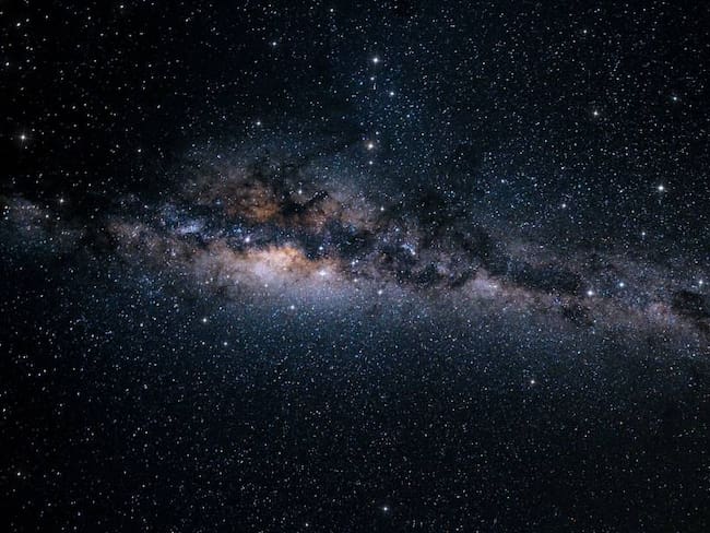 Vista de la Vía Láctea desde Namibia.               Foto: Getty 