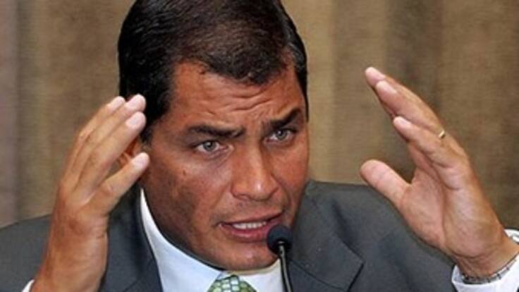 Correa tacha de 'irresponsable' a conductor de bus accidentado y anuncia sanción