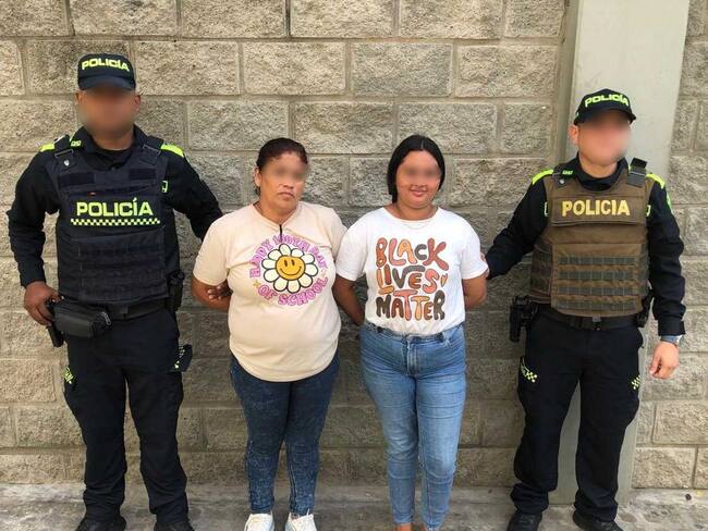 ´Yolanda´ y ´Gracie´, capturadas mientras robaban elementos de belleza en Cartagena