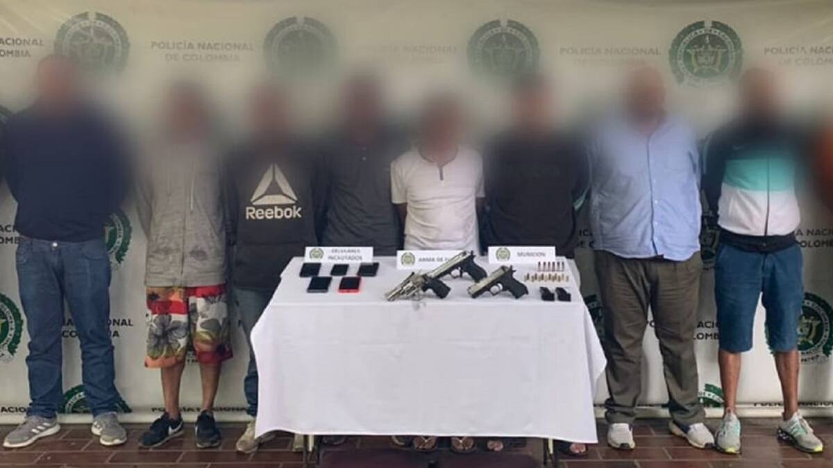Cayó banda dedicada a la extorsión de conductores de transporte público