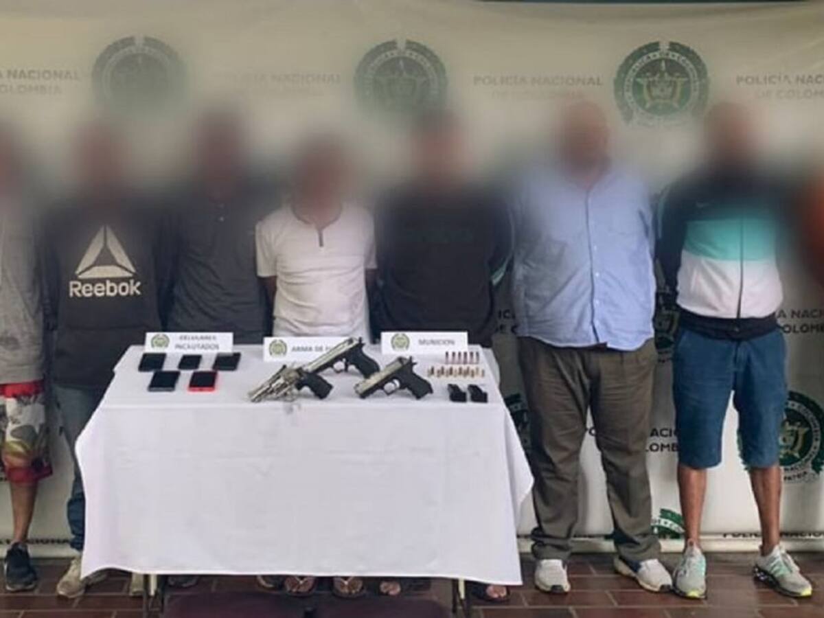 Cayó banda dedicada a la extorsión de conductores de transporte público