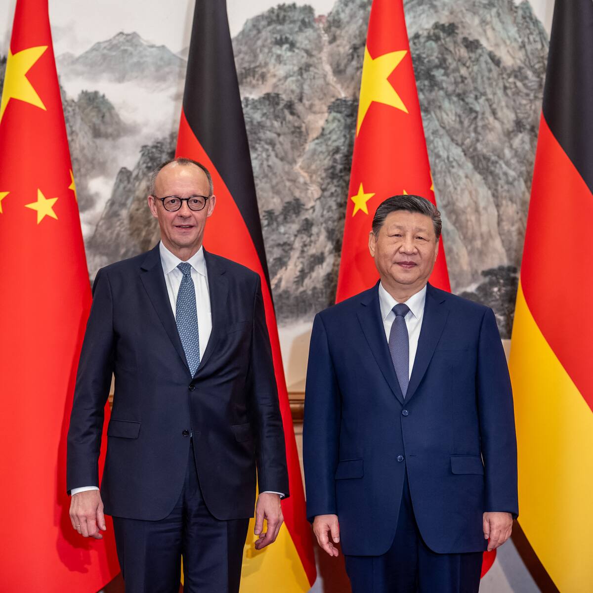 El canciller alemán se reúne en Pekín con el presidente chino para destrabar diferencias bilaterales