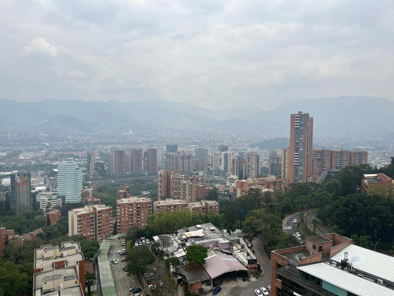 Calidad del aire en Medellín. Foto: Caracol Radio.