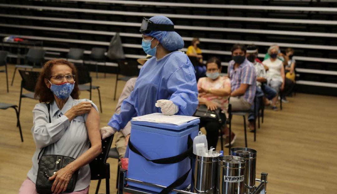 Vacunación en Medellín