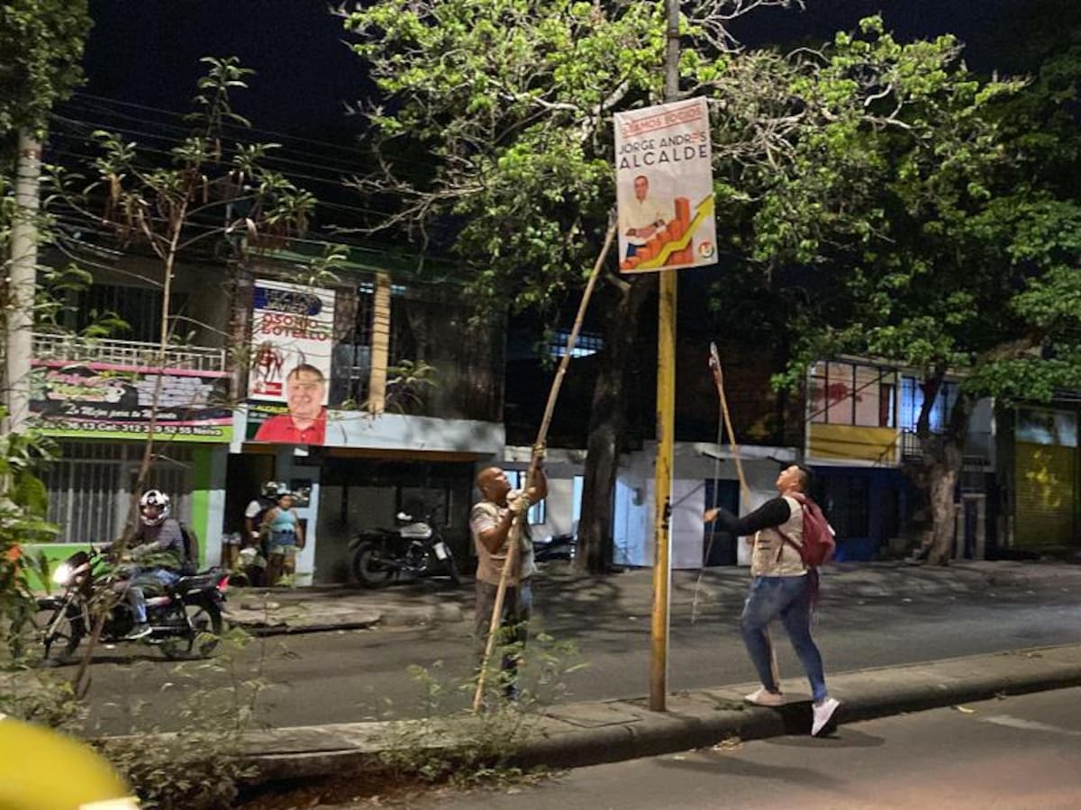 Partidos políticos tienen 48 horas para desmonte de publicidad en Neiva