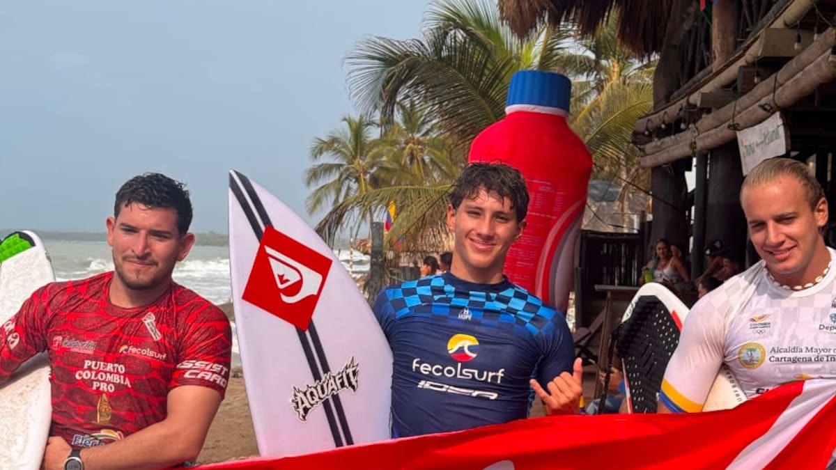 Valle del Cauca se coronó campeón nacional de surf en La Guajira