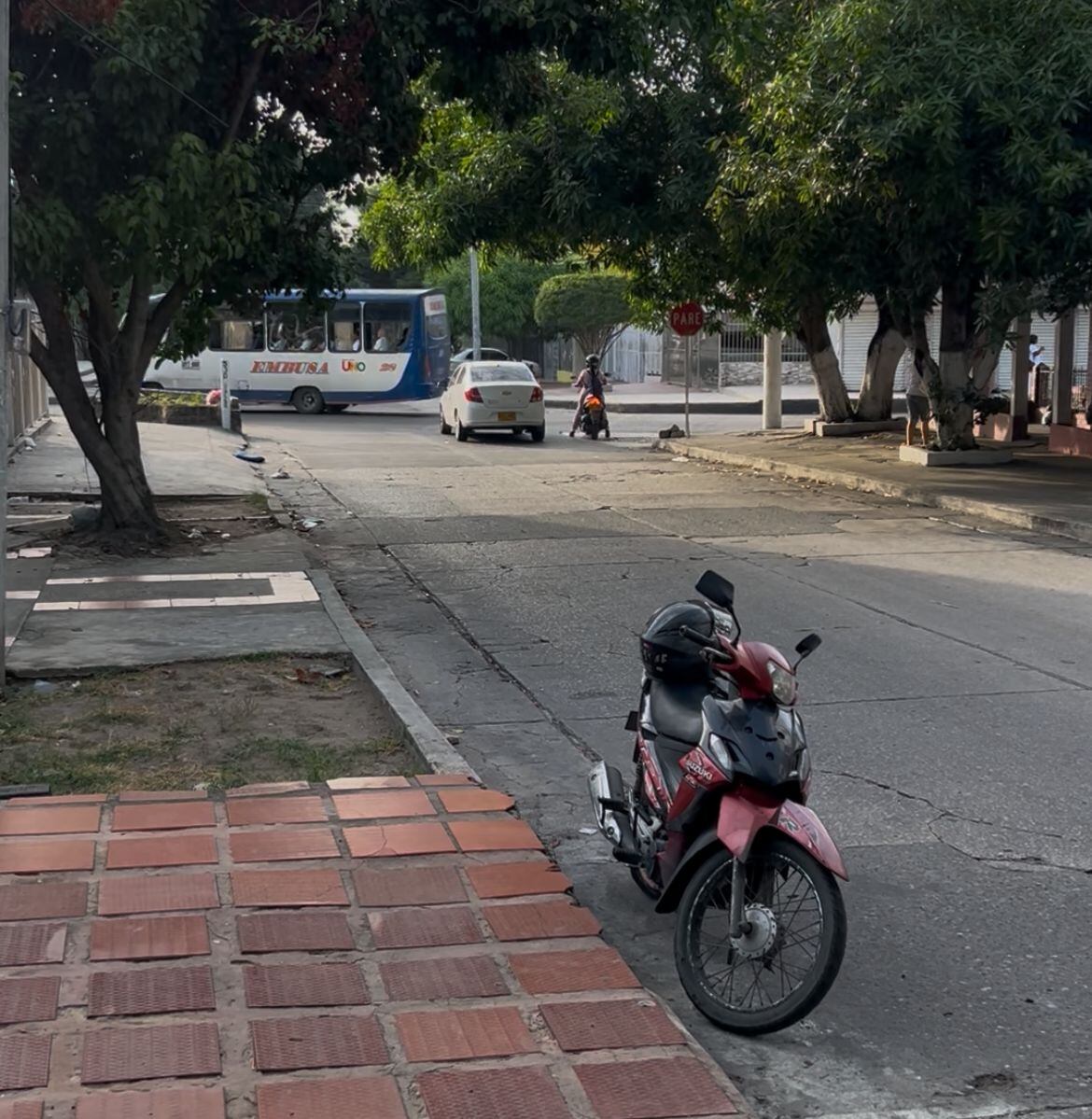 Barrio El Carmen de Barranquilla.