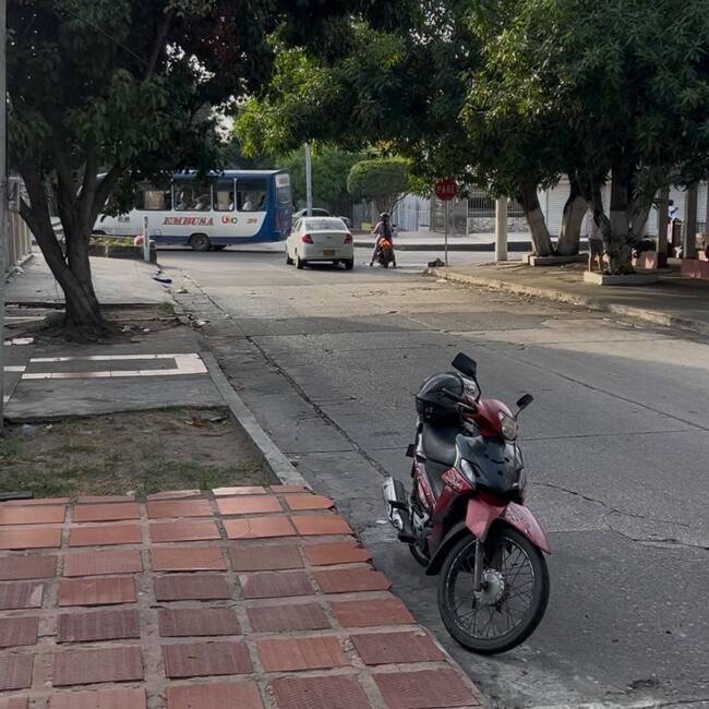 Barrio El Carmen de Barranquilla.