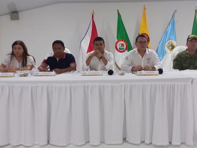Los alcaldes de los nueve municipios de la sabana de Sucre buscan mayor progreso. Foto / Caracol Radio.