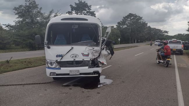 El accidente se presentó en el kilómetro 83 de la vía San Onofre – Cartagena
