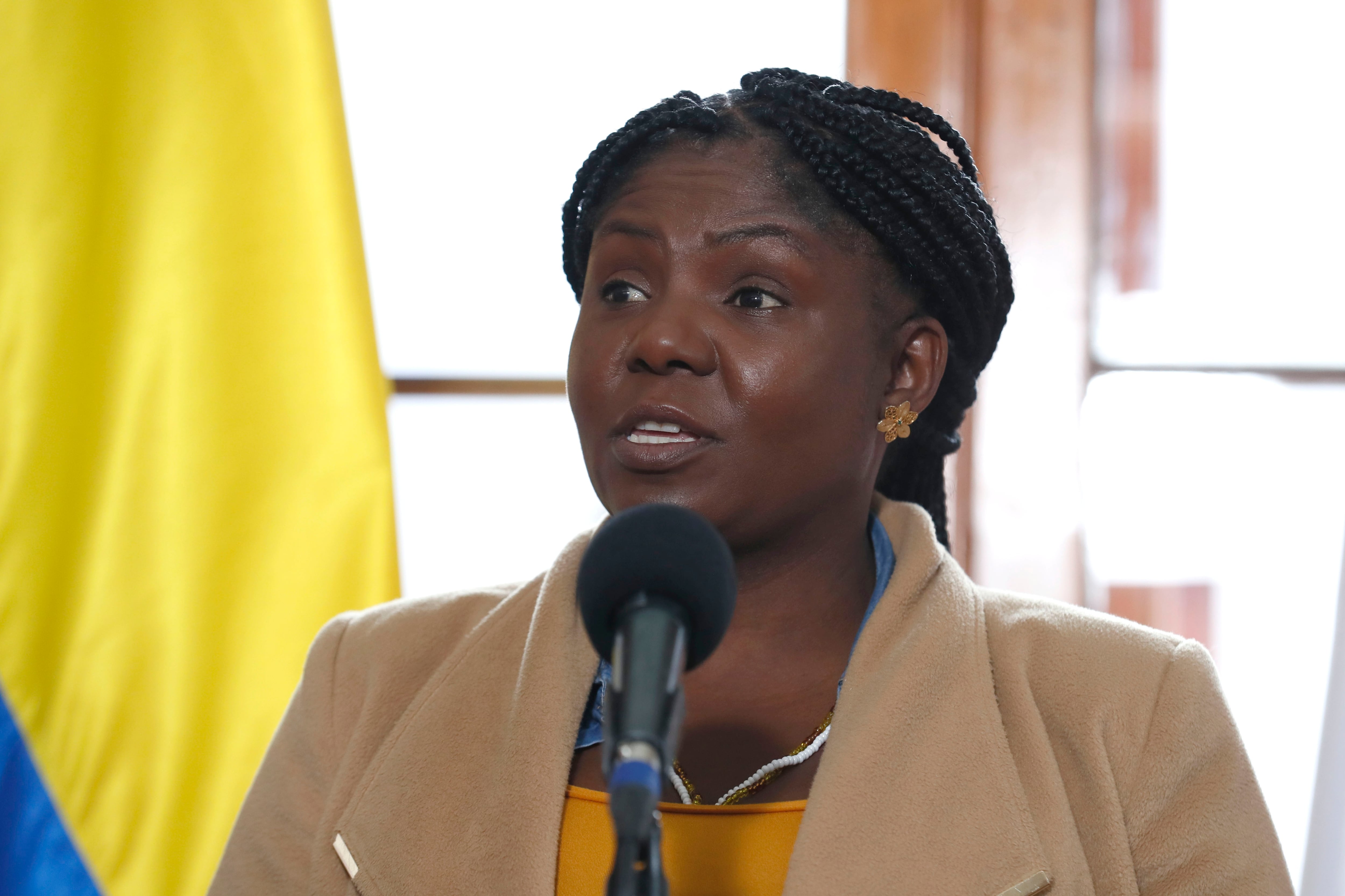 La vicepresidenta de Colombia Francia Márquez (EFE/ Carlos Ortega)