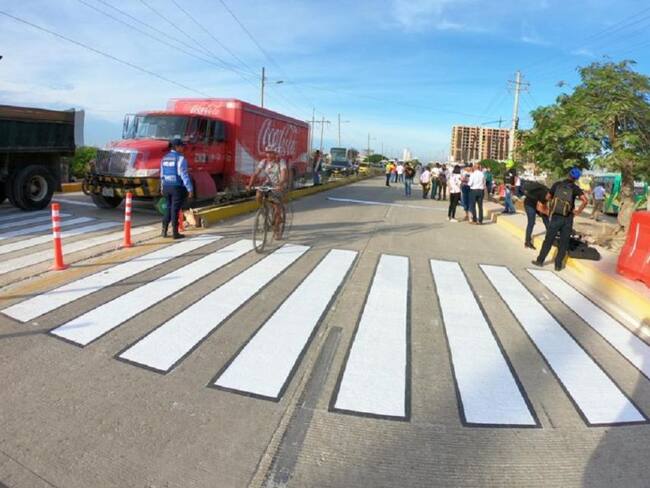 Un mototaxista murió en accidente en la Y de Olaya, en Cartagena