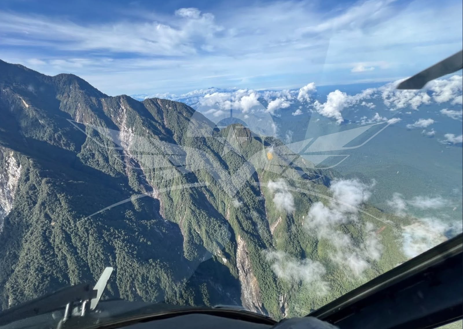 Fuerza Aérea localizó indicios de aeronave desaparecida cerca del Parque Natural Tatamá. Foto: Fuerza Aérea Colombiana