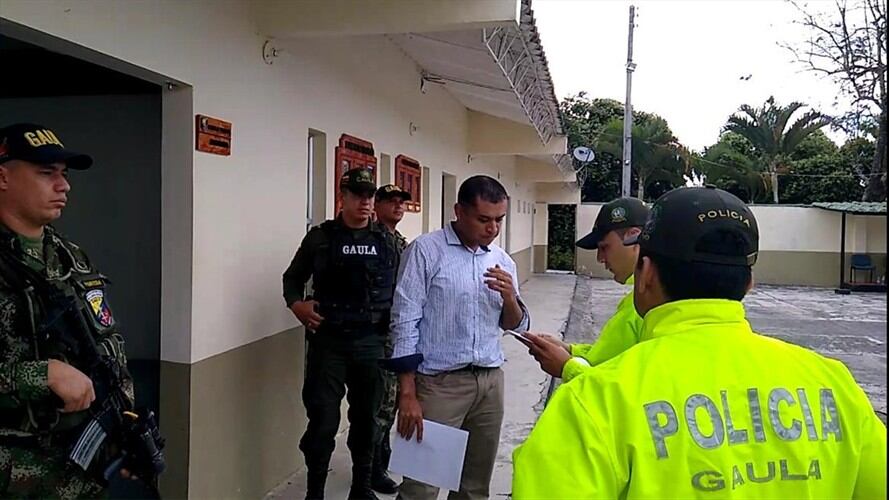 Los militares implicados fueron retirados de sus cargos entre el 2 y 6 de agosto y cuatro días después, el pasado 10 de agosto fueron capturados. . Foto: Foto: Comando de las Fuerzas Militares