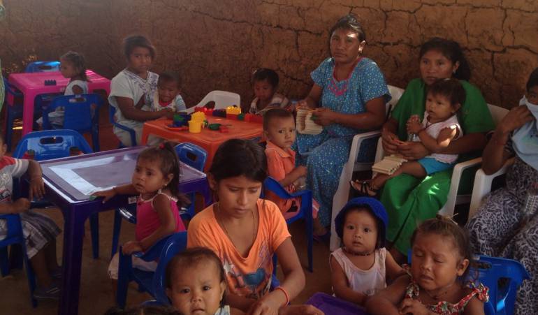 Niños de la Guajira.