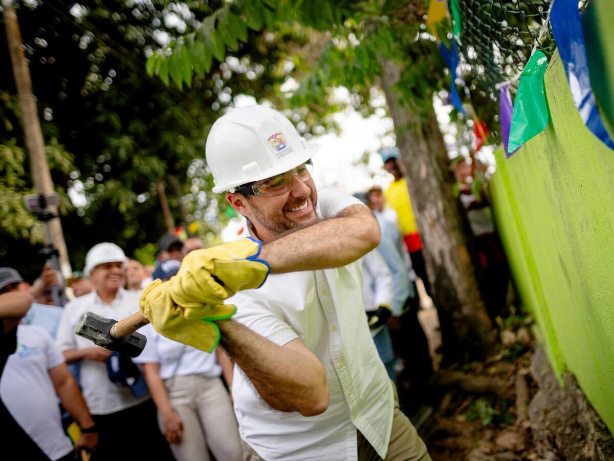 Gobernador Yamil Arana dio el primer ‘monazo’ para obras de optimización del acueducto de Zambrano