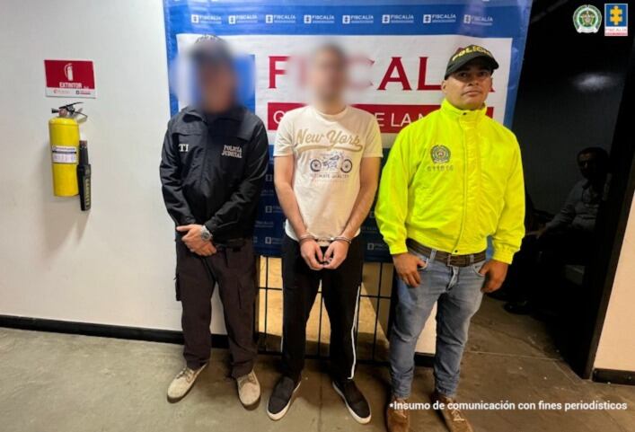 Capturan a hombre en Cúcuta, señalado de inducir a menores de edad a realizar actividades sexuales. / Foto: Fiscalía.