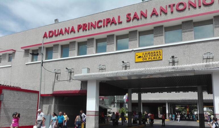 Aduana en San Antonio del Táchira