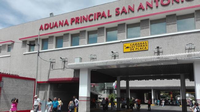 Aduana en San Antonio del Táchira