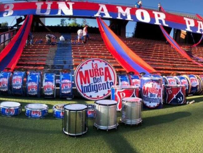 Los aficionados de La Murga son los encargados de musicalizar las canciones del 'Poderoso' durante sus juegos de local.