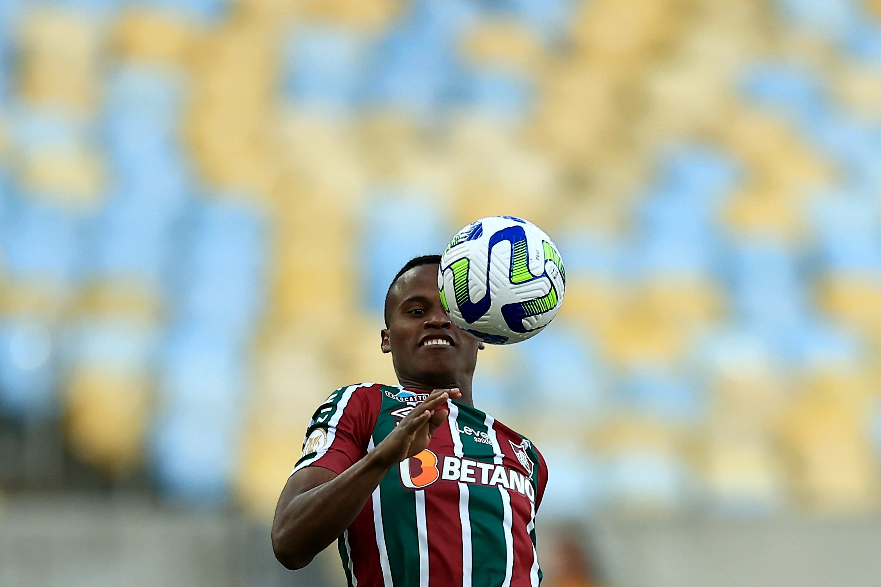 Jhon Arias, atacante del Fluminense. (Photo by Buda Mendes/Getty Images)
