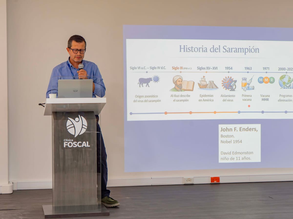 Sarampión en Santander: academia y sector salud refuerzan acciones de prevención