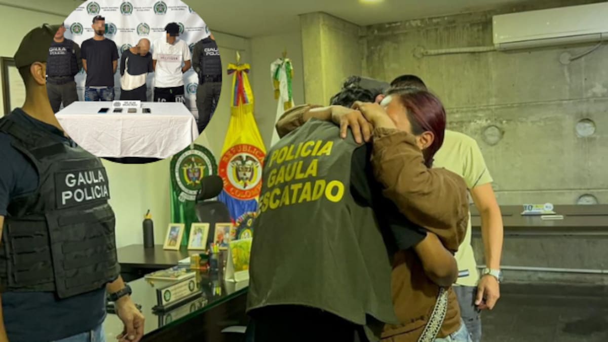 En Medellín, un menor fue rescatado de tres captores que pedían $10 millones por su liberación