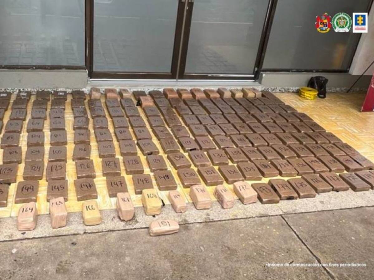 Incautan más de 200 kilos de base de coca en el Caquetá