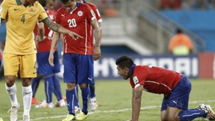 Análisis del primer tiempo de Chile vs Australia