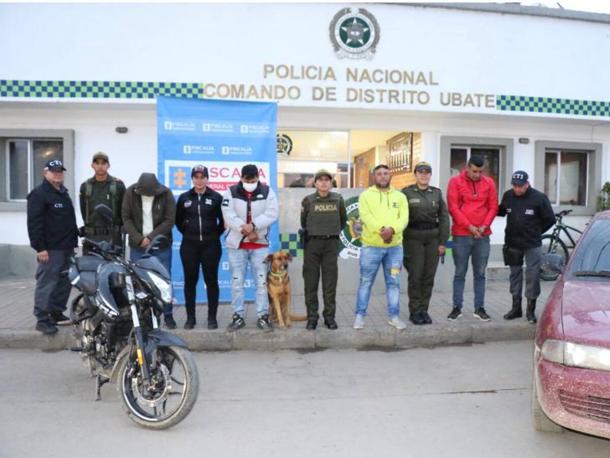 Autoridades en Ubaté capturaron a los responsables de millonario robo