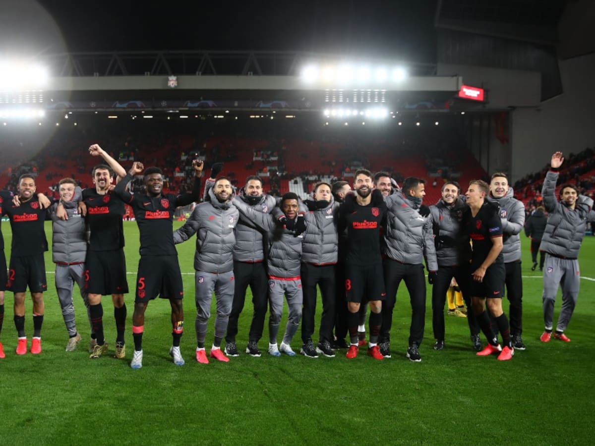 Atlético Madrid dio la sorpresa y eliminó al campeón en Anfield