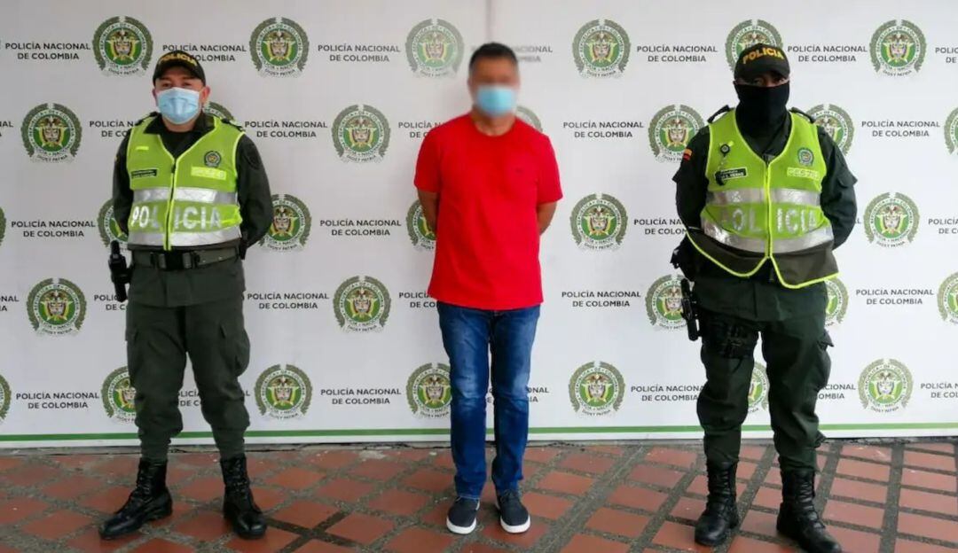 Policía captura a Néstor Tarazona Enciso